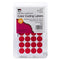 (12 PK) COLOR CODING LABELS RED-Supplies-JadeMoghul Inc.