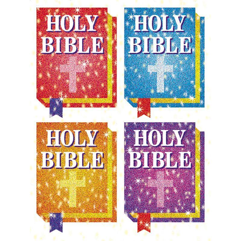 (12 PK) DAZZLE STICKERS BIBLES-Learning Materials-JadeMoghul Inc.