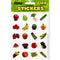 (12 PK) FRUITS AND VEGETABLES PHOTO-Learning Materials-JadeMoghul Inc.