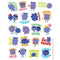 (12 PK) GRAPE STICKERS SCENTED-Learning Materials-JadeMoghul Inc.