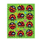 (12 PK) LADYBUGS SHAPE STICKERS-Learning Materials-JadeMoghul Inc.