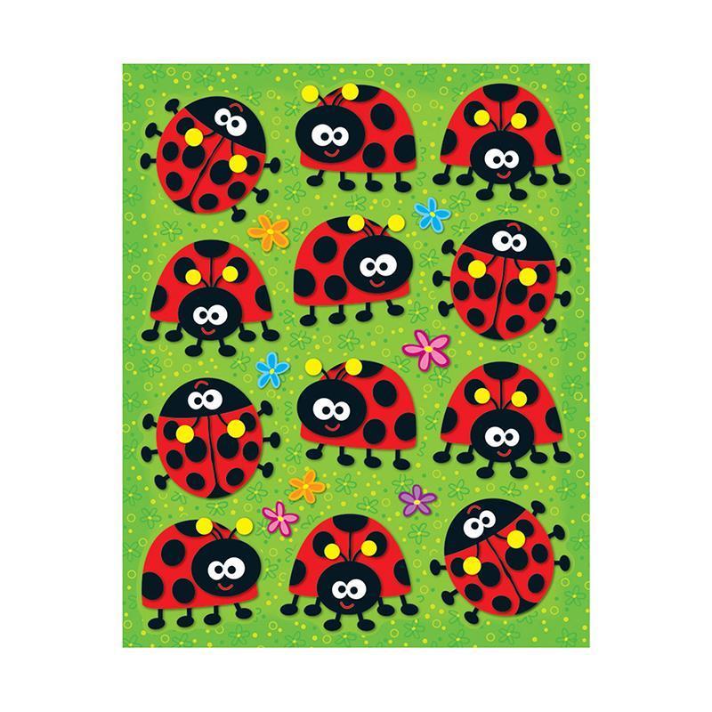 (12 PK) LADYBUGS SHAPE STICKERS-Learning Materials-JadeMoghul Inc.