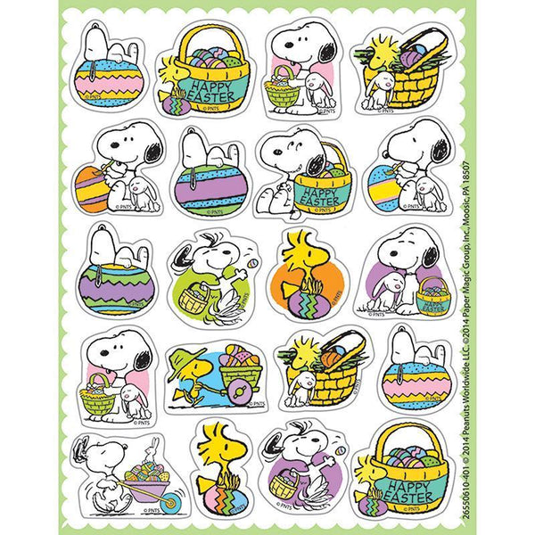 (12 PK) PEANUTS EASTER THEME-Learning Materials-JadeMoghul Inc.