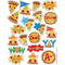 (12 PK) PIZZA SCENTED STICKERS-Learning Materials-JadeMoghul Inc.