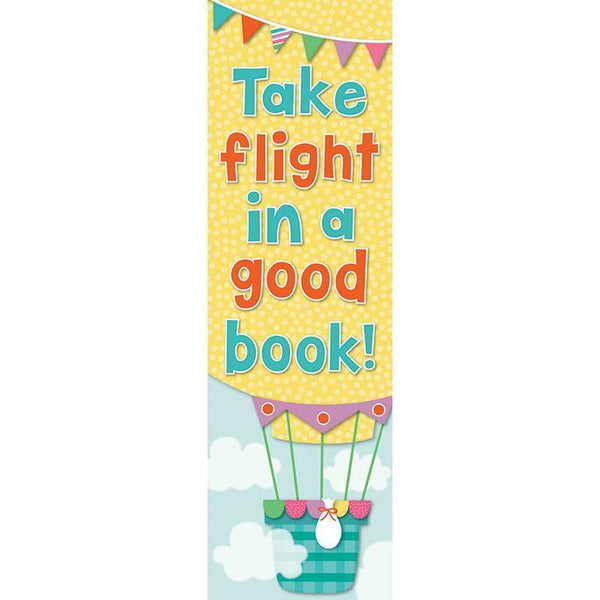 (12 PK) UP AND AWAY BOOKMARK GR K-5-Learning Materials-JadeMoghul Inc.