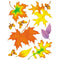 (12 PK) WINDOW CLING FALL LEAVES-Learning Materials-JadeMoghul Inc.