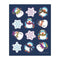 (12 PK) WINTER FUN SHAPE STICKERS-Learning Materials-JadeMoghul Inc.