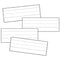 (12 PK) WORD STRIPS LINED WHITE-Learning Materials-JadeMoghul Inc.