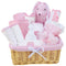 12 Piece Pink Deluxe Basket Gift Set-PINK-JadeMoghul Inc.