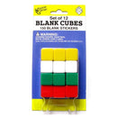 (12 Pk) Blank Dice With Stickers-Toys & Games-JadeMoghul Inc.