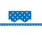(12 Pk) Blue Mini Polka Dots Border-Learning Materials-JadeMoghul Inc.