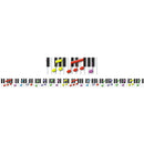 (12 Pk) Border Keys To Music-Learning Materials-JadeMoghul Inc.