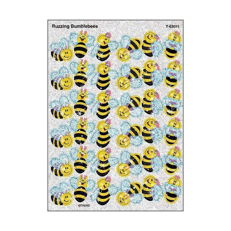 (12 PK) BUMBLE BEE STICKER-Learning Materials-JadeMoghul Inc.