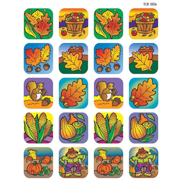 (12 Pk) Fall Stickers-Learning Materials-JadeMoghul Inc.