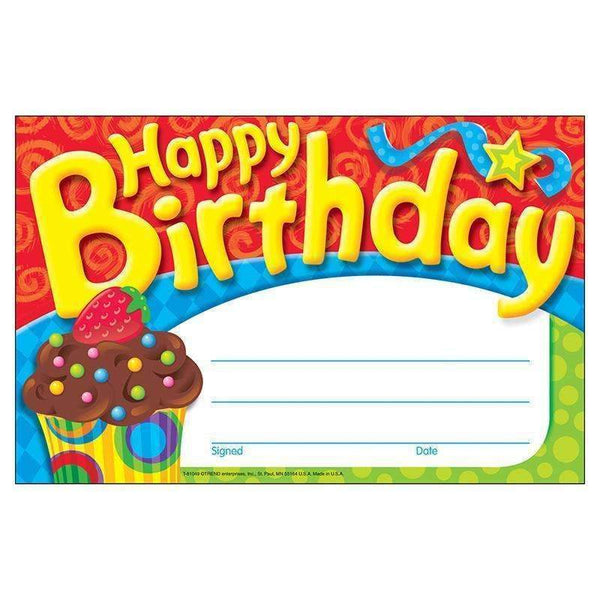 (12 PK) HAPPY BIRTHDAY BAKE SHOP-Learning Materials-JadeMoghul Inc.