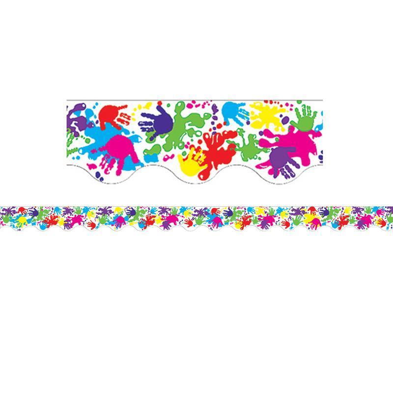 (12 Pk) Helping Hands Border Trim-Learning Materials-JadeMoghul Inc.