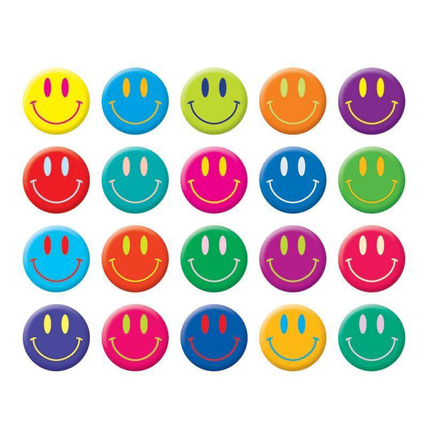 (12 PK) SMILEY FACES STICKERS-Learning Materials-JadeMoghul Inc.