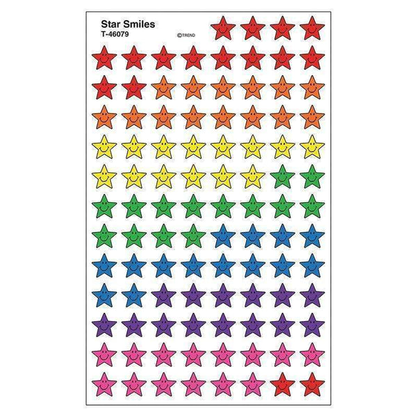 (12 PK) STAR SMILES SUPERSHAPE-Learning Materials-JadeMoghul Inc.