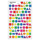 (12 PK) STICKER BASIC SHAPES-Learning Materials-JadeMoghul Inc.