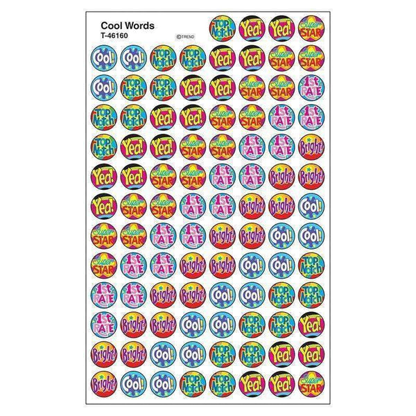 (12 PK) STICKER COOL WORDS-Learning Materials-JadeMoghul Inc.