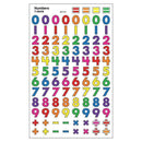 (12 PK) STICKER NUMBER SUPERSHAPES-Learning Materials-JadeMoghul Inc.