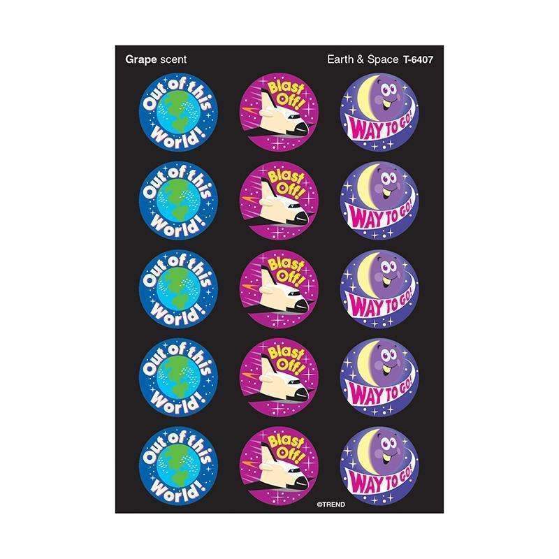 (12 PK) STINKY STICKERS EARTH &-Learning Materials-JadeMoghul Inc.