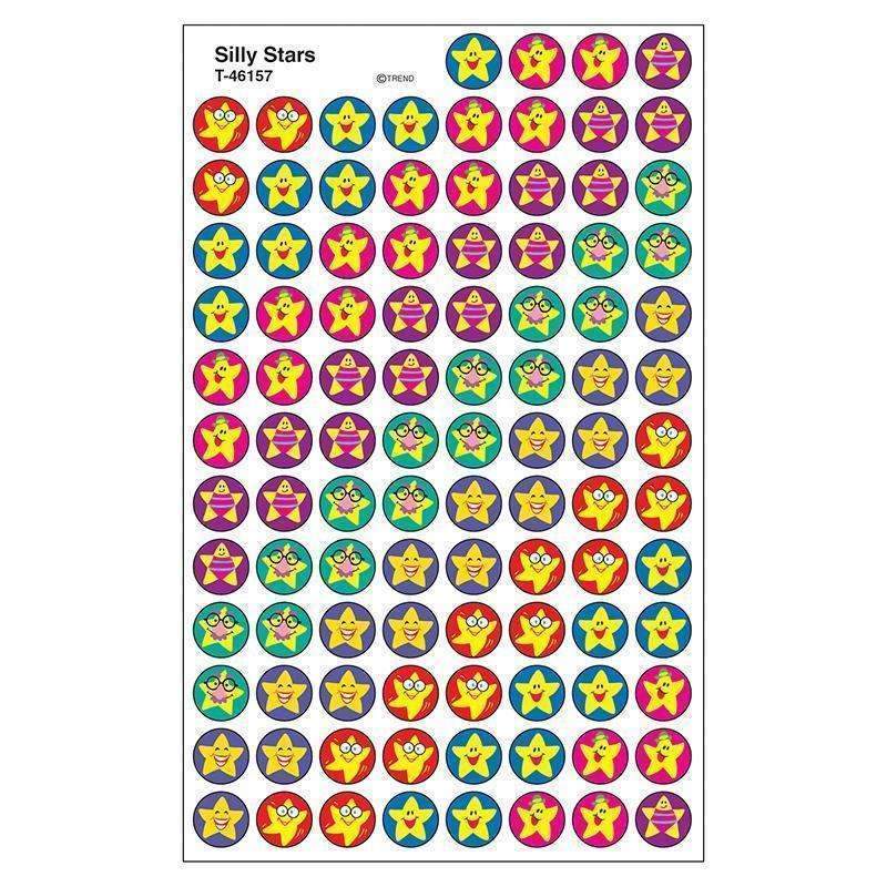 (12 PK) SUPERSPOTS STICKERS SILLY-Learning Materials-JadeMoghul Inc.