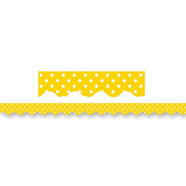 (12 Pk) Yellow Mini Polka Dots-Learning Materials-JadeMoghul Inc.