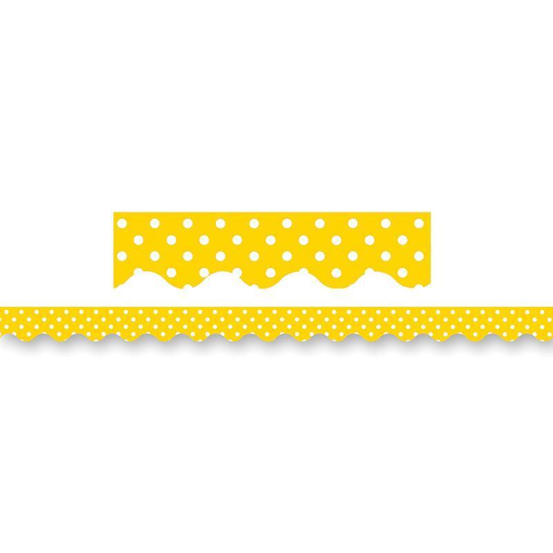 (12 Pk) Yellow Mini Polka Dots-Learning Materials-JadeMoghul Inc.