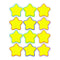 (12 Pk) Yellow Stars Mini Accents-Learning Materials-JadeMoghul Inc.