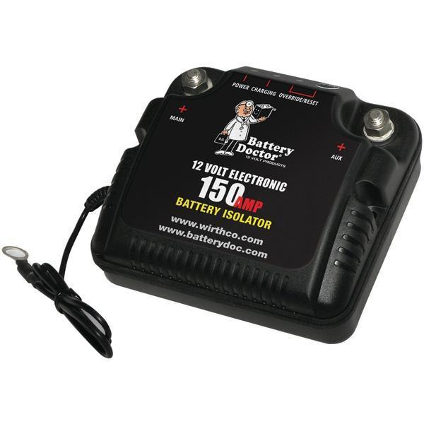 12-Volt Battery Isolator (150 Amps Peak)-Batteries, Chargers & Accessories-JadeMoghul Inc.