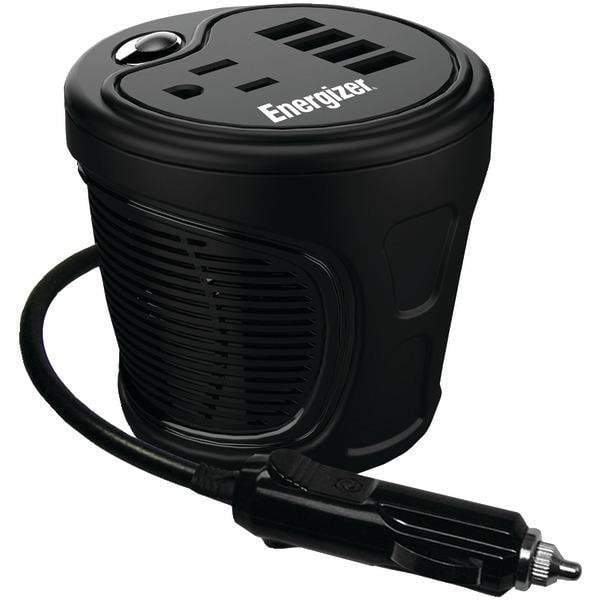 12-Volt Cup-Holder Power Inverter (120 Watts)-Power Distribution & Supplies-JadeMoghul Inc.