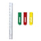 12IN PLASTIC RULER ASSORTED COLORS-Supplies-JadeMoghul Inc.