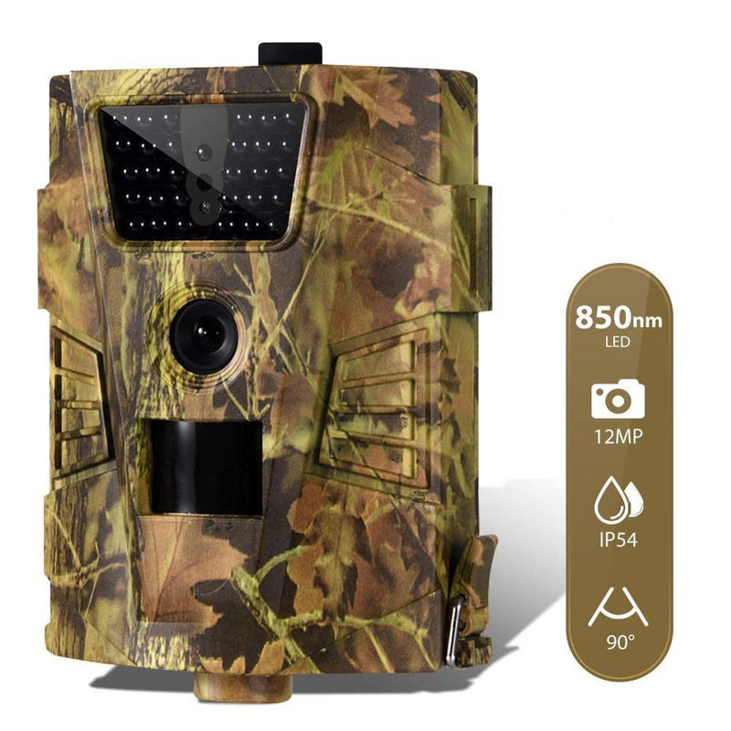 12MP 1080P Trail Hunting Camera  Wildcamera Wild Surveillance HT001B  Night Version  Wildlife Scouting Cameras Photo Traps Track JadeMoghul Inc. 