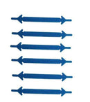 12pcs/Pack Shoes Accessories Elastic Silicone Shoelaces  Creative Lazy Silicone Laces No Tie Rubber  for Casual Sneaker JadeMoghul Inc. 