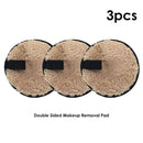 12PCS/SET Reusable Bamboo Fiber Washable Rounds Pads Makeup Removal Cotton Pad Cleansing Facial Pad Tool New AExp