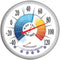 13.25" Thermometer with Hygrometer-Weather Stations, Thermometers & Accessories-JadeMoghul Inc.