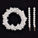 14 Colors Woman Elegant Pearl Hair Ties Beads Girls Scrunchies Rubber Bands Ponytail Holders Hair Accessories Elastic Hair Band AExp