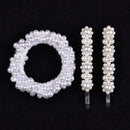 14 Colors Woman Elegant Pearl Hair Ties Beads Girls Scrunchies Rubber Bands Ponytail Holders Hair Accessories Elastic Hair Band AExp