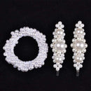 14 Colors Woman Elegant Pearl Hair Ties Beads Girls Scrunchies Rubber Bands Ponytail Holders Hair Accessories Elastic Hair Band AExp