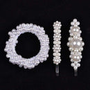 14 Colors Woman Elegant Pearl Hair Ties Beads Girls Scrunchies Rubber Bands Ponytail Holders Hair Accessories Elastic Hair Band JadeMoghul Inc. 