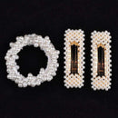 14 Colors Woman Elegant Pearl Hair Ties Beads Girls Scrunchies Rubber Bands Ponytail Holders Hair Accessories Elastic Hair Band JadeMoghul Inc. 