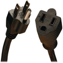 14-Gauge, 15-Amp Heavy-Duty Power Extension Cord (10ft)-Appliance Cords & Receptacles-JadeMoghul Inc.