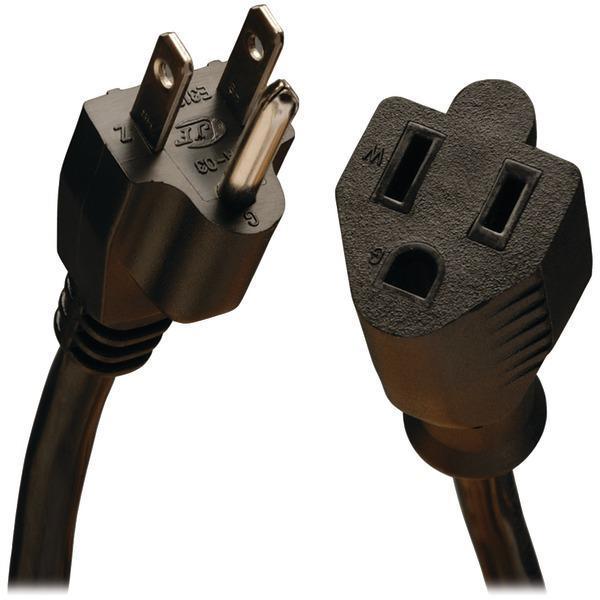 14-Gauge, 15-Amp Heavy-Duty Power Extension Cord (25ft)-Appliance Cords & Receptacles-JadeMoghul Inc.