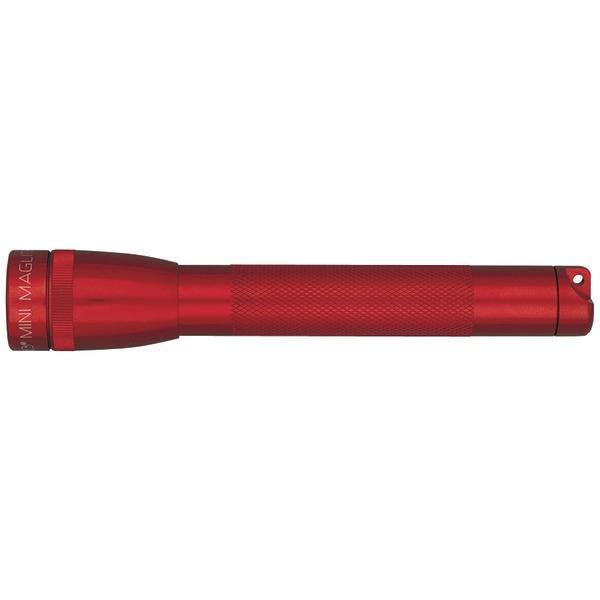 14-Lumen Mini MAGLITE(R) Flashlight with Holster (Red)-Flashlights, Headlights & Accessories-JadeMoghul Inc.