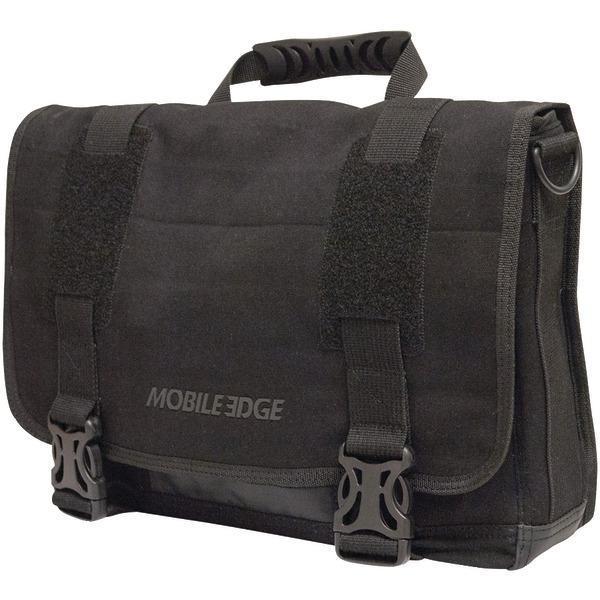 14" PC/15" MacBook Pro(R) ECO Chromebook(TM)/ Ultrabook(TM) Messenger Bag (Black)-Cases, Covers & Sleeves-JadeMoghul Inc.