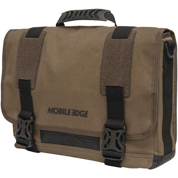 14" PC/15" MacBook Pro(R) ECO Chromebook(TM)/ Ultrabook(TM) Messenger Bag (Olive)-Cases, Covers & Sleeves-JadeMoghul Inc.