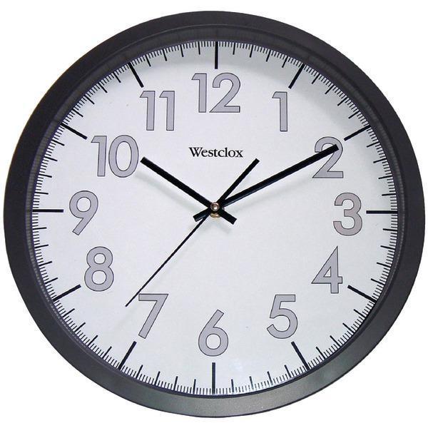 14" Round Office Wall Clock-Household Equipment & Accessories-JadeMoghul Inc.