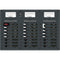 Blue Sea 8084 AC Main +6 Positions/DC Main +15 Positions Toggle Circuit Breaker Panel - White Switches [8084]