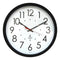 14.5IN BLACK SELFSET CLOCK STD DIAL-Learning Materials-JadeMoghul Inc.